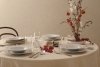 porcelanowe talerzyki deserowe Sottsass 4 sztuki